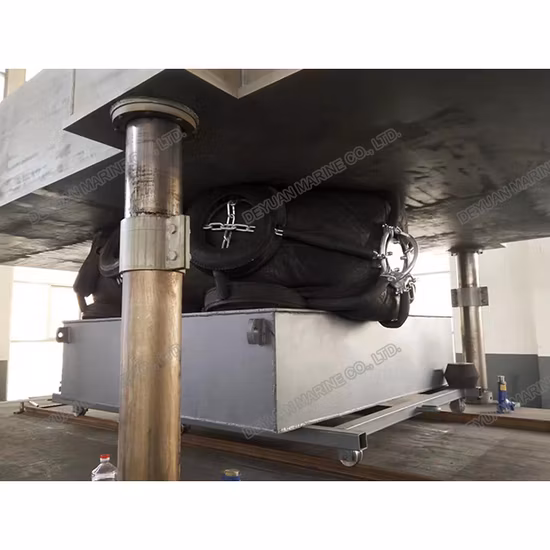 Tipo de borracha pneumático da rede do para-choque ISO17357 de borracha de Yokohama inflável