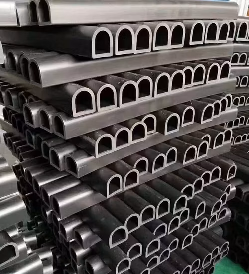 Para-choque de borracha sólida marinha em forma de D para-choque de doca de borracha